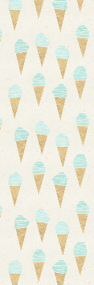 Rolgordijn verduisterend IJs in een hoorntje