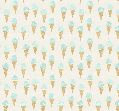 Rolgordijn verduisterend IJs in een hoorntje