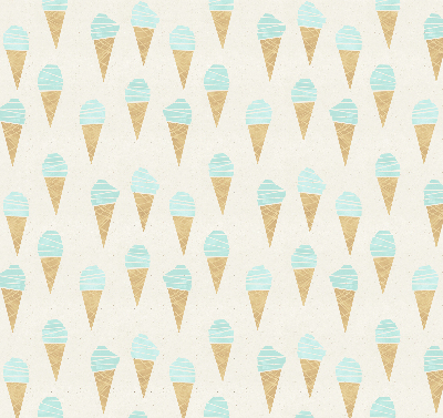 Rolgordijn verduisterend IJs in een hoorntje