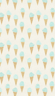 Rolgordijn verduisterend IJs in een hoorntje