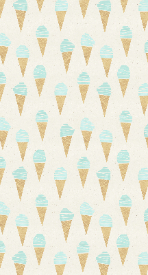 Rolgordijn verduisterend IJs in een hoorntje