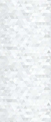 Rolgordijn voor het raam Grijs driehoekpatroon