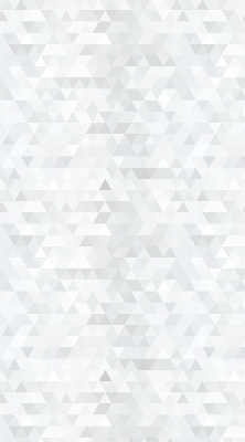 Rolgordijn voor het raam Grijs driehoekpatroon