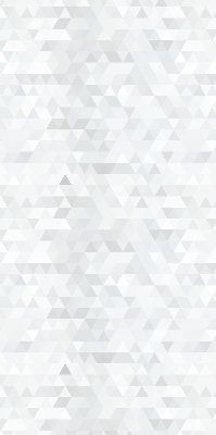 Rolgordijn voor het raam Grijs driehoekpatroon