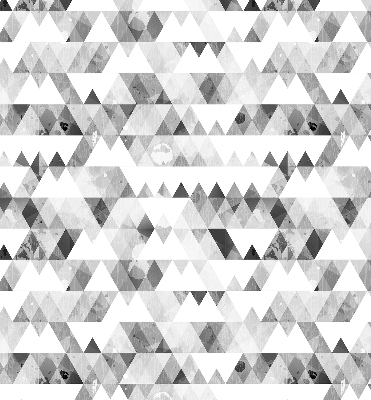 Rolgordijn voor het raam Grijs driehoekpatroon