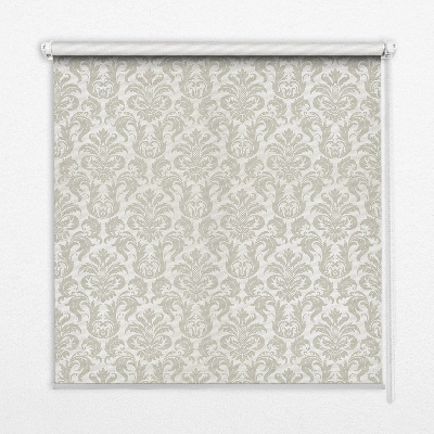 Rolgordijn voor het raam Beige patroon