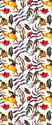 Rolgordijn verduisterend Kleurrijke bloemen