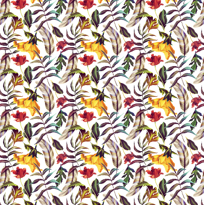 Rolgordijn verduisterend Kleurrijke bloemen