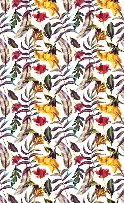 Rolgordijn verduisterend Kleurrijke bloemen