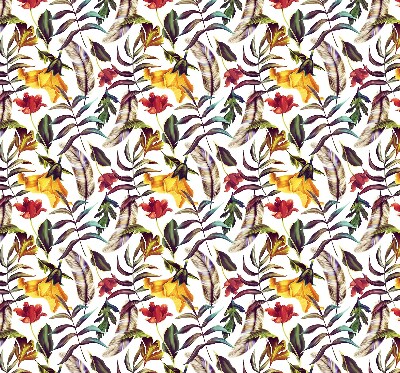 Rolgordijn verduisterend Kleurrijke bloemen