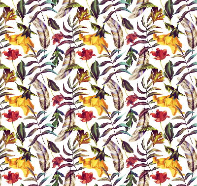 Rolgordijn verduisterend Kleurrijke bloemen