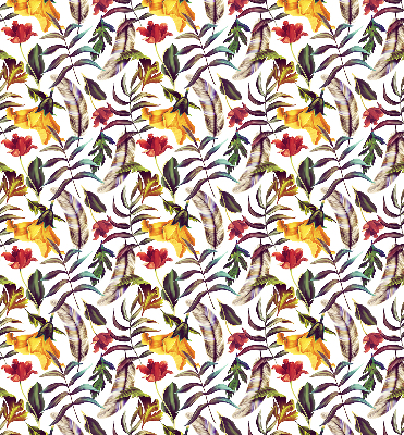 Rolgordijn verduisterend Kleurrijke bloemen