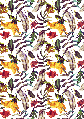 Rolgordijn verduisterend Kleurrijke bloemen