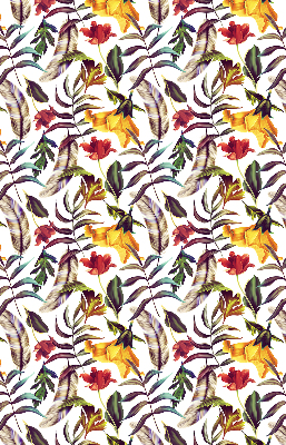 Rolgordijn verduisterend Kleurrijke bloemen