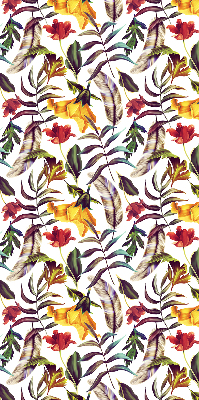 Rolgordijn verduisterend Kleurrijke bloemen