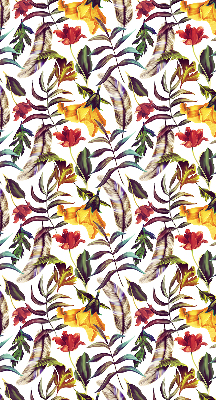 Rolgordijn verduisterend Kleurrijke bloemen