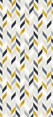 Rolgordijn voor het raam Kleurrijke visgraat