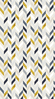 Rolgordijn voor het raam Kleurrijke visgraat