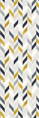 Rolgordijn voor het raam Kleurrijke visgraat