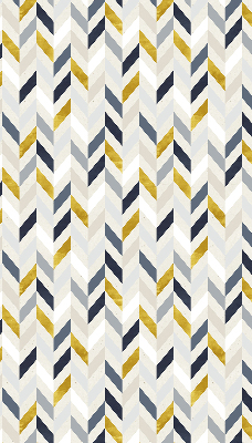 Rolgordijn voor het raam Kleurrijke visgraat