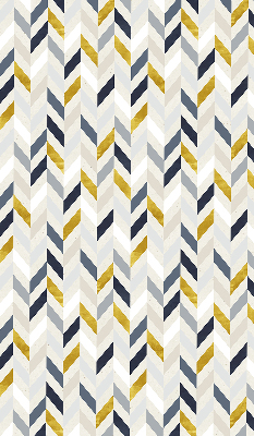 Rolgordijn voor het raam Kleurrijke visgraat