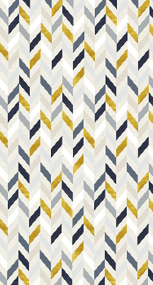 Rolgordijn voor het raam Kleurrijke visgraat