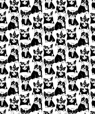 Rolgordijn verduisterend Getekende honden