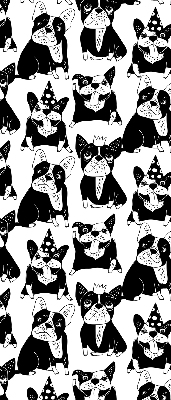 Rolgordijn verduisterend Getekende honden