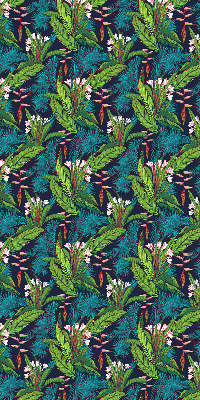 Rolgordijn verduisterend Exotische planten