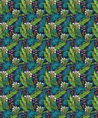 Rolgordijn verduisterend Exotische planten