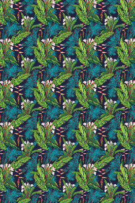 Rolgordijn verduisterend Exotische planten