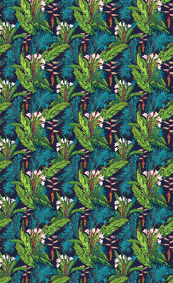 Rolgordijn verduisterend Exotische planten