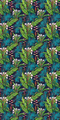 Rolgordijn verduisterend Exotische planten