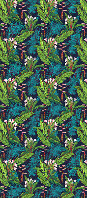 Rolgordijn verduisterend Exotische planten