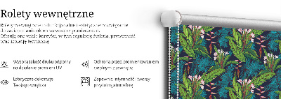 Rolgordijn verduisterend Exotische planten