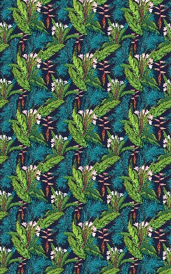 Rolgordijn verduisterend Exotische planten