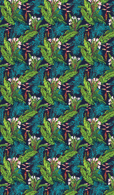 Rolgordijn verduisterend Exotische planten