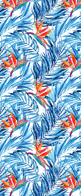 Rolgordijn verduisterend Blauwe bladeren