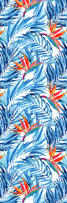 Rolgordijn verduisterend Blauwe bladeren