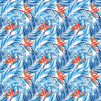 Rolgordijn verduisterend Blauwe bladeren