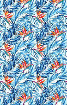 Rolgordijn verduisterend Blauwe bladeren