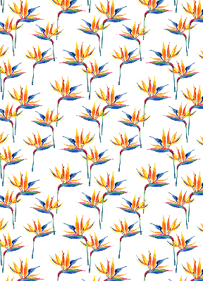 Rolgordijn voor het raam Kleurrijke bladeren