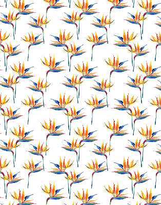 Rolgordijn voor het raam Kleurrijke bladeren