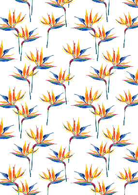 Rolgordijn voor het raam Kleurrijke bladeren