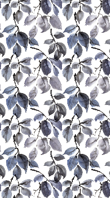 Rolgordijn voor het raam Donkere bladeren