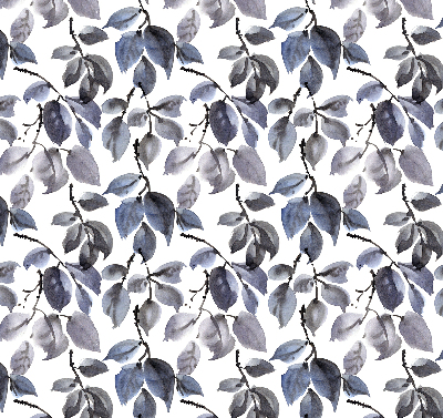 Rolgordijn voor het raam Donkere bladeren