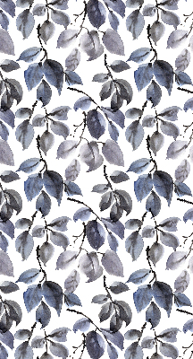 Rolgordijn voor het raam Donkere bladeren