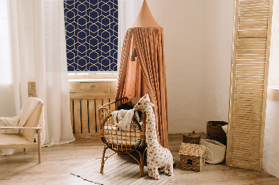 Rolgordijn verduisterend 3D-kubus