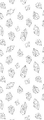 Rolgordijn voor het raam Geometrische vormen