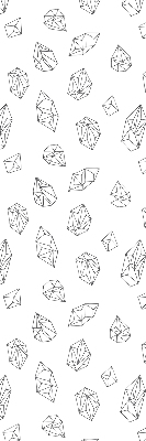 Rolgordijn voor het raam Geometrische vormen